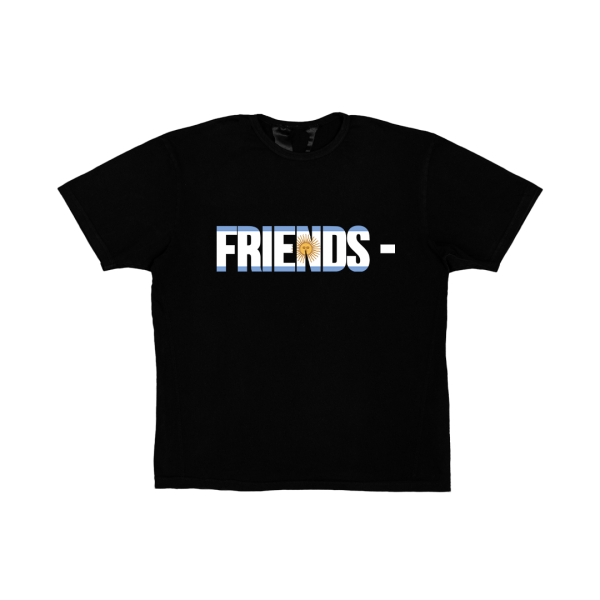 FRIENDS - ARG T-SHIRT - BLACK VLC2710