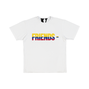 FRIENDS - COL T-SHIRT - WHITE VLC2710