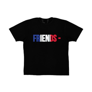FRIENDS - FRA T-SHIRT - BLACK VLC2710