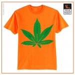Green Leafe Dr Dre Vlone Shirt Orange - Vlone Shirt