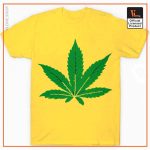 Green Leafe Dr Dre Vlone Shirt Yellow - Vlone Shirt