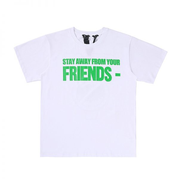Vlone Stay Away From Your Friends Tee - Vlone Official Store VLC2710