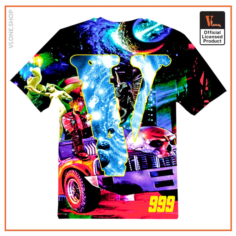 Juice WRLD x VLONE Cosmic Racer T Shirts - Vlone Shirt