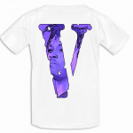 Juice Wrld X Vlone Legends Never Die T shirt White Back - Vlone Shirt