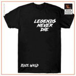 Juice Wrld x Vlone Inferno Tee Yellow for Adults Black - Vlone Shirt