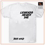 Juice Wrld x Vlone Inferno Tee Yellow for Adults White - Vlone Shirt
