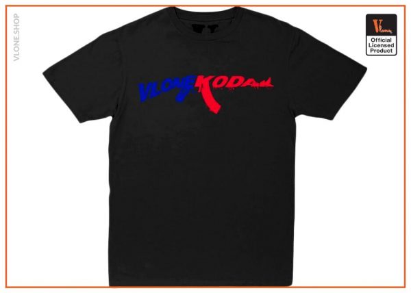 Kodak Black x Vlone 47 Black T Shirt Front 937x669 1 - Vlone Shirt