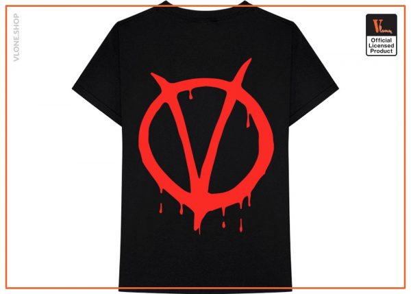 Nav x Vlone Vendetta T Shirt Black 2 - Vlone Shirt