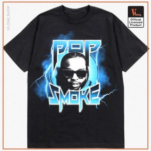 Pop Smoke Thunder T Shirt 1 - Vlone Shirt