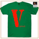 V Lone T Shirt Green - Vlone Shirt