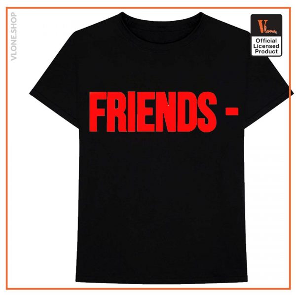 VLONE Camo Friend Shirt Black - Vlone Shirt