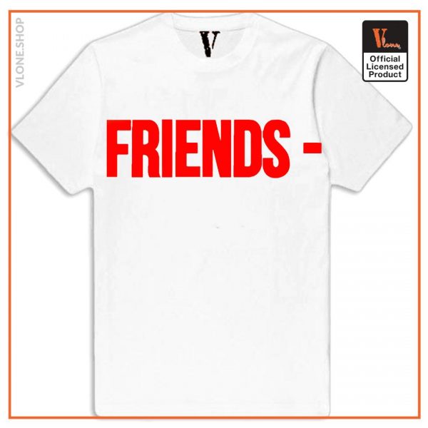 VLONE Camo Friend Shirt White - Vlone Shirt