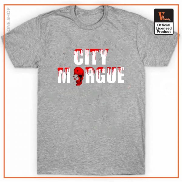 VLONE City Morgue Dogs T Shirt Gray - Vlone Shirt