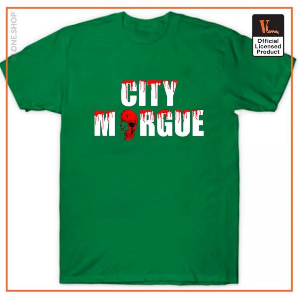 VLONE City Morgue Dogs T Shirt Green - Vlone Shirt