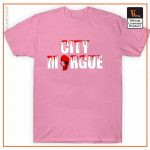 VLONE City Morgue Dogs T Shirt Pink - Vlone Shirt