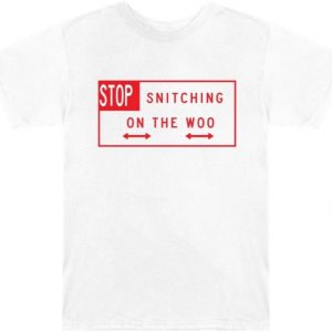 VLONE Pop Smoke Stop Snitching T-Shirt VLC2710