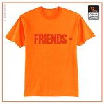 VLONE Stripper Denim Pop up Exclusive T Shirt Orange - Vlone Shirt