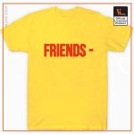 VLONE Stripper Denim Pop up Exclusive T Shirt Yellow - Vlone Shirt