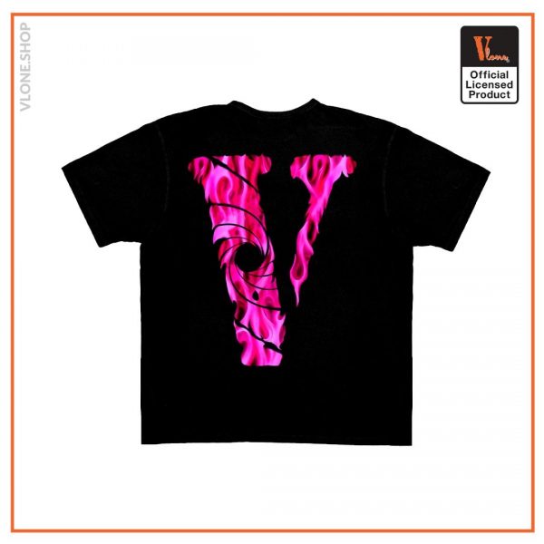 Vice City T Shirt Black Back - Vlone Shirt