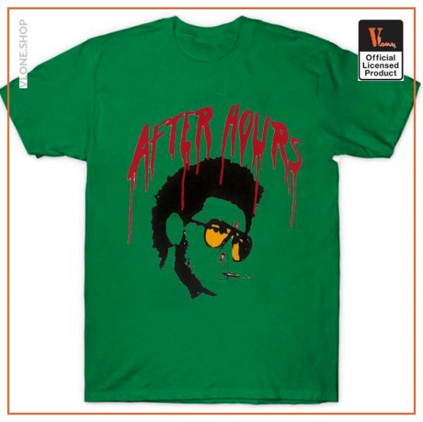 Vlone After Hours I Afro Tee Green - Vlone Shirt
