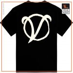 Vlone Atlanta Braves T Shirt Black Back - Vlone Shirt