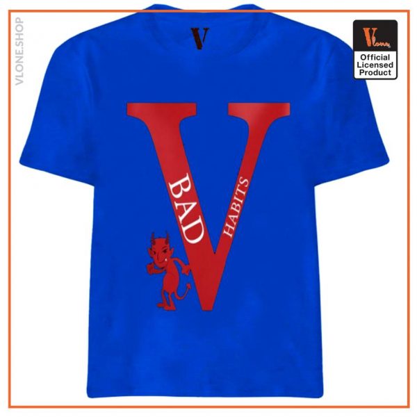 Vlone Bad Habits T Shirt 2 - Vlone Shirt