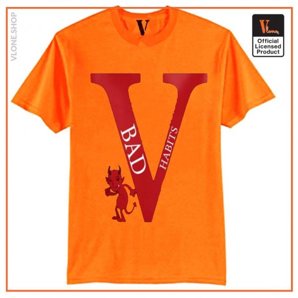 Vlone Bad Habits T Shirt 5 - Vlone Shirt