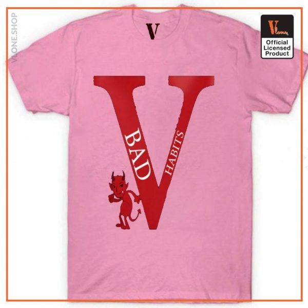 Vlone Bad Habits T Shirt 6 - Vlone Shirt