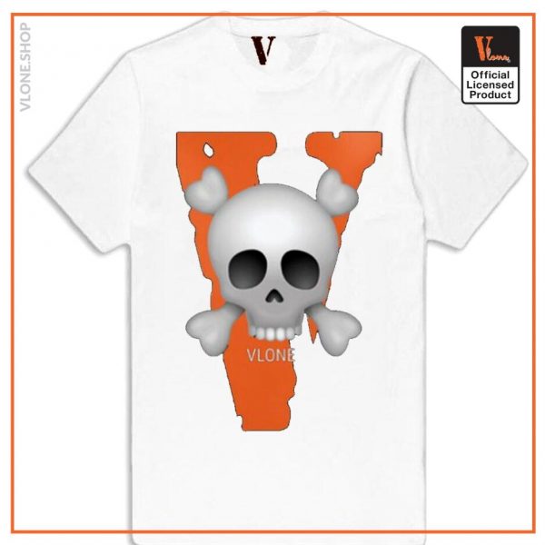 Vlone Big V With Skull T Shirt White 937x937 1 - Vlone Shirt