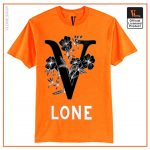 Vlone Black Flowers T Shirt 5 - Vlone Shirt