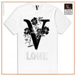 Vlone Black Flowers T Shirt 8 - Vlone Shirt
