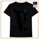 Vlone Black Shape Butterfly T Shirt 1 - Vlone Shirt