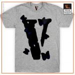 Vlone Black Shape Butterfly T Shirt 3 - Vlone Shirt