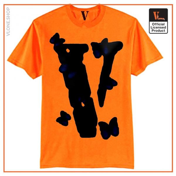 Vlone Black Shape Butterfly T Shirt 4 - Vlone Shirt