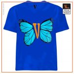 Vlone Blue Butterfly T Shirt 2 - Vlone Shirt
