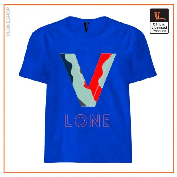 Vlone Camo Pattern T Shirt 2 - Vlone Shirt
