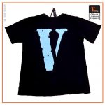 Vlone Chiraq Tee Black Back - Vlone Shirt
