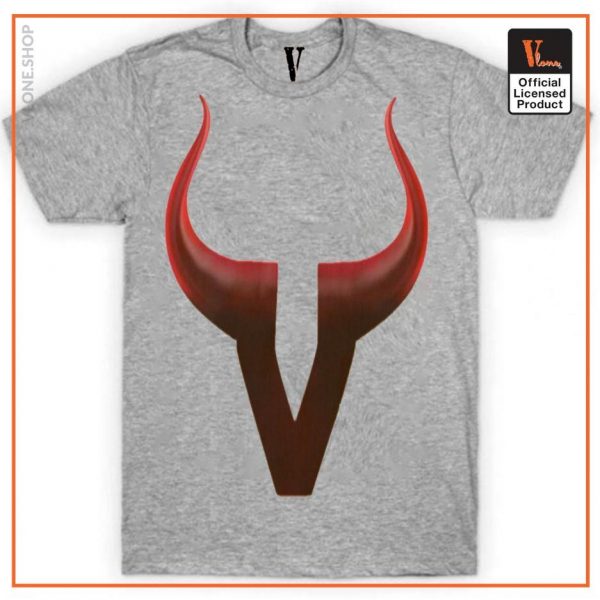 Vlone Devil Shape T Shirt 4 - Vlone Shirt