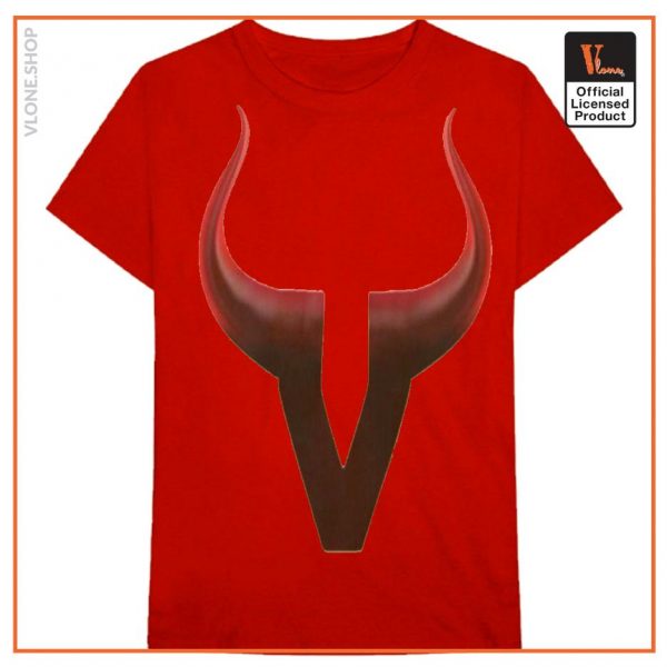 Vlone Devil Shape T Shirt 7 - Vlone Shirt