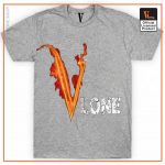Vlone Fire Stone T Shirt 4 - Vlone Shirt