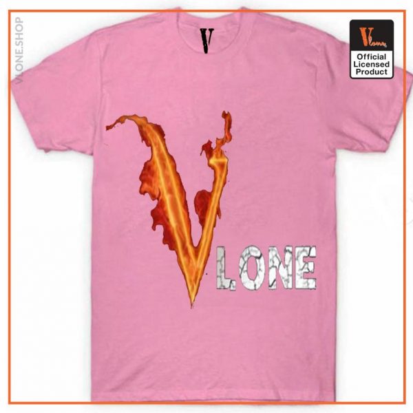 Vlone Fire Stone T Shirt 7 - Vlone Shirt