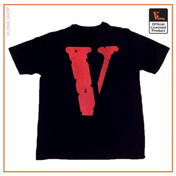 Vlone Life Tee Black Back - Vlone Shirt