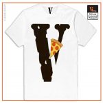 Vlone Pizza Slice Logo T Shirt 8 - Vlone Shirt