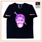 Vlone Screwhead Purple Staple Black T Shirt Front - Vlone Shirt