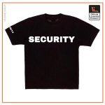 Vlone Security Tee Black Front - Vlone Shirt