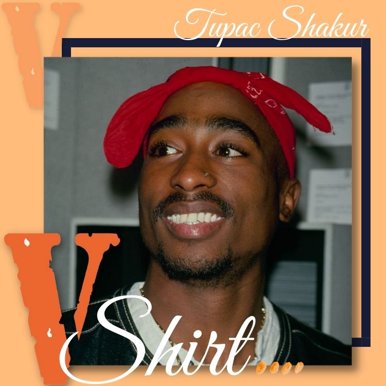 Vlone Shirt x Tupac Shakur - Vlone Shirt