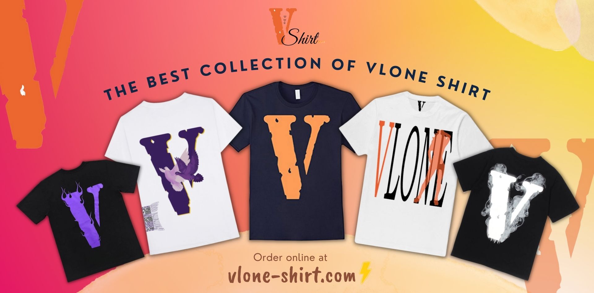 Elevate your seductive game with these Vlone shirts