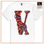 Vlone Tiger Shape T Shirt 8 - Vlone Shirt