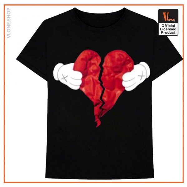 Vlone X Broken Heart T Shirt 1 - Vlone Shirt
