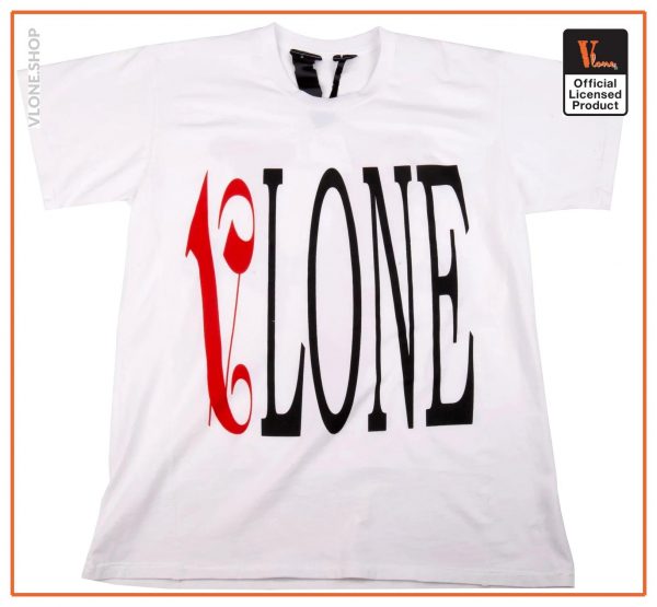 Vlone X Palm Angels Red White T shirt - Vlone Shirt